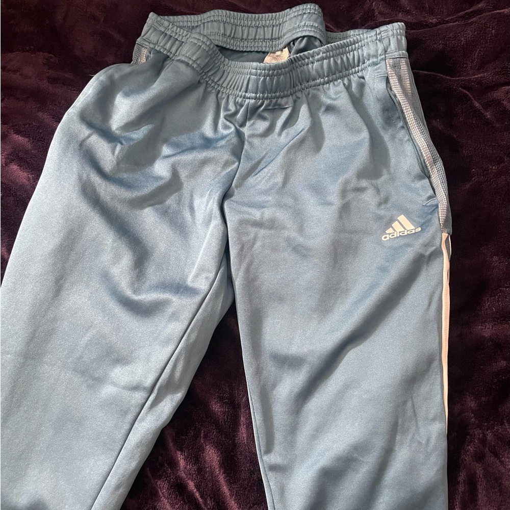 Adidas Woman Light Blue Joggers